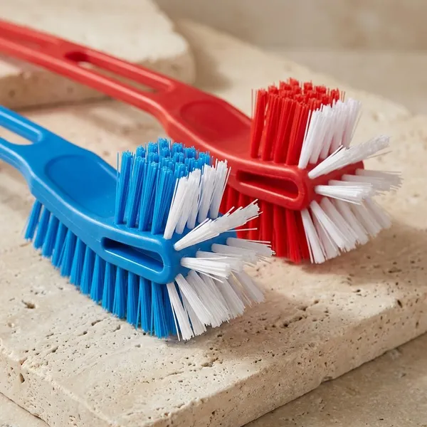 Blue_And_Red_Plastic_Double_Sided_Long_Handle_Cleaning_Brush_For_Toilets_Flushes_|_Pack_Of_2