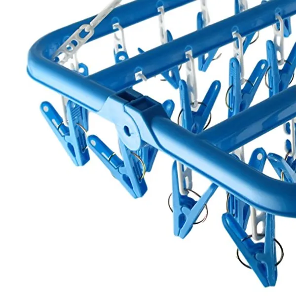 Blue_Plastic_Ceiling_Cloth_Dryer_Stand_With_32_Clips_Plastic_Cloth_Clips