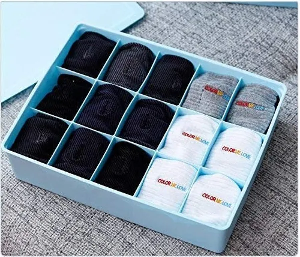 15_Grid_Plastic_Clothing_Storage_Box_Drawer_Organizer_For_Inner_Wear_Underwear_Bra_Socks_Tie_Jewelry_Cosmetic_Storage_Box_(Pack_Of_2)