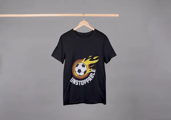 T_Shirt_Unstoppable_Black_(Kids)