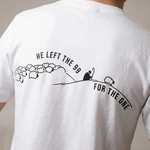 T_Shirt_He_Left_The_99_White