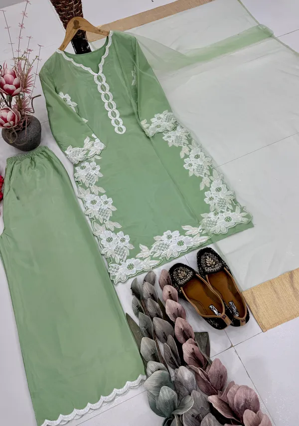 GREEN_DESIGNER_HEAVY_TOP_PLAZZO_SUIT_SET