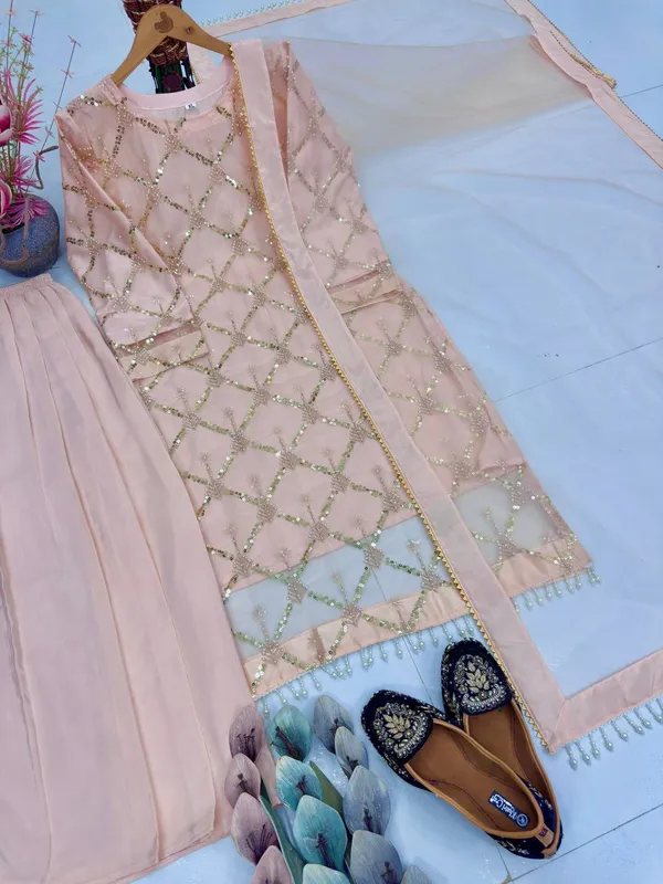 Lilac_Blue_Designer_Heavy_EmbroIdery_Sequence__Sharara_Set_For_Weddings_&_Party_Wear