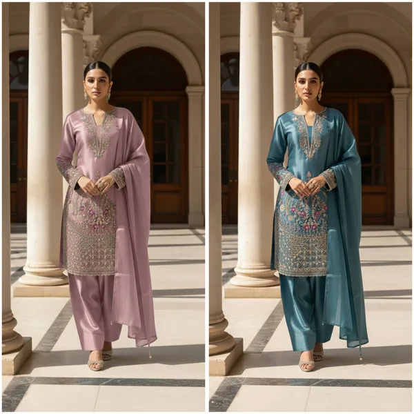 Mauve_Pink_Designer_Wear_Jimmy_Choo_Embroidered_Top_-_Farsi_Salwaar_And_Dupatta_Suit_Set