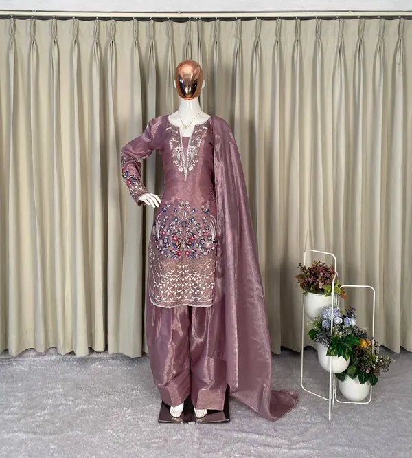 Mauve_Pink_Designer_Wear_Jimmy_Choo_Embroidered_Top_-_Farsi_Salwaar_And_Dupatta_Suit_Set
