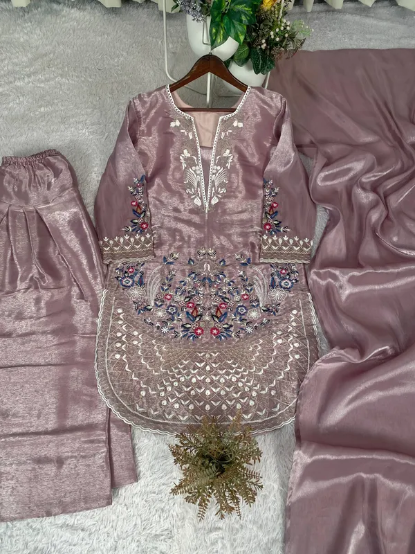Mauve_Pink_Designer_Wear_Jimmy_Choo_Embroidered_Top_-_Farsi_Salwaar_And_Dupatta_Suit_Set