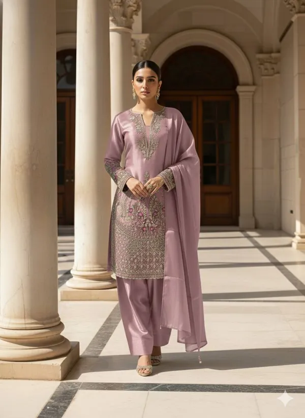 Mauve_Pink_Designer_Wear_Jimmy_Choo_Embroidered_Top_-_Farsi_Salwaar_And_Dupatta_Suit_Set