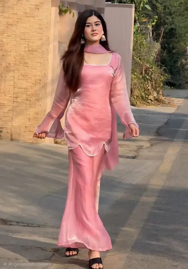 Rosé_Charm_Ensemble_Designer_Kurta_set