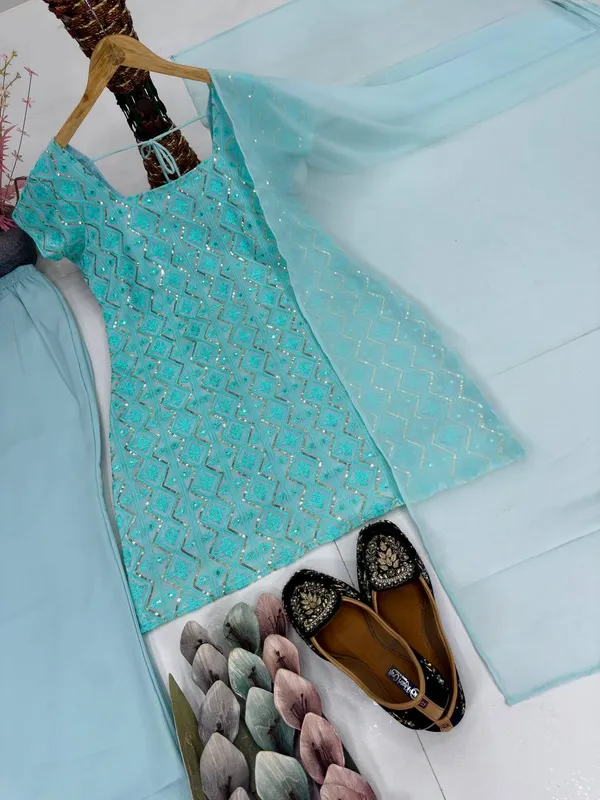 Sky_Blue_Heavy_Faux_Georgette_Sharara_Suit_Set