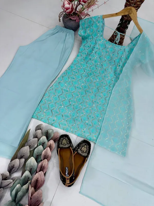Sky_Blue_Heavy_Faux_Georgette_Sharara_Suit_Set