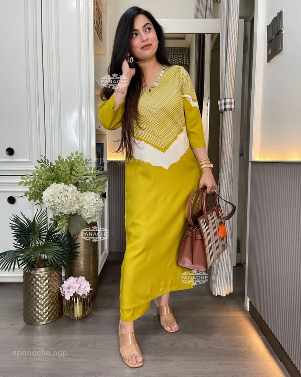 Yellow_Mustard_Daily_Wear_Pure_Cotton_Slub_Set