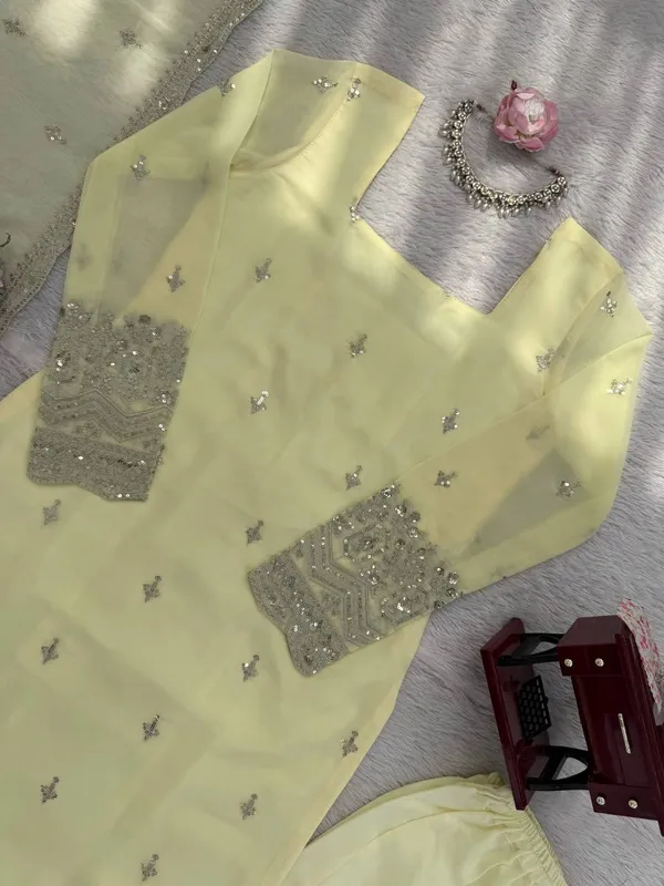 Yellow_Premium_Embroidered_Kurti_Set_with_Pant_&_Dupatta