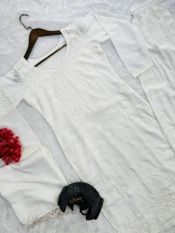 Premium_White_Maslin_Embroidered_Kurti_Set_with_Palazzo_&_Dupatta