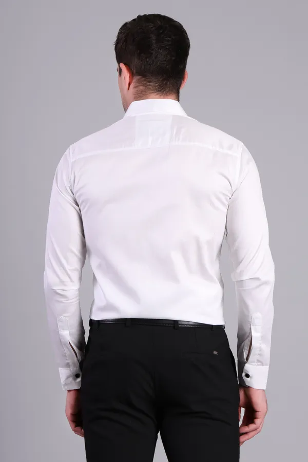 White_Satin_Formal_Shirt_With_Black_Button_Detailing_For_Men