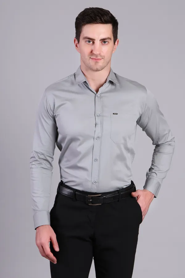 Grey_Cotton_Formal_Shirt_Full_Sleeve_Slim_Fit_For_Men