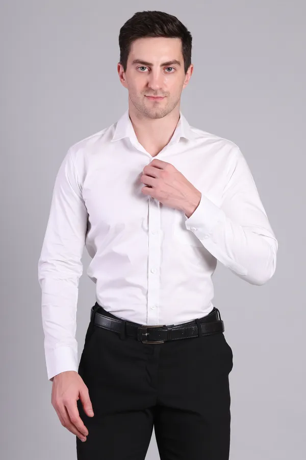 White_Calvery_tweel_Premium_Fabric_Shirt_For_Men