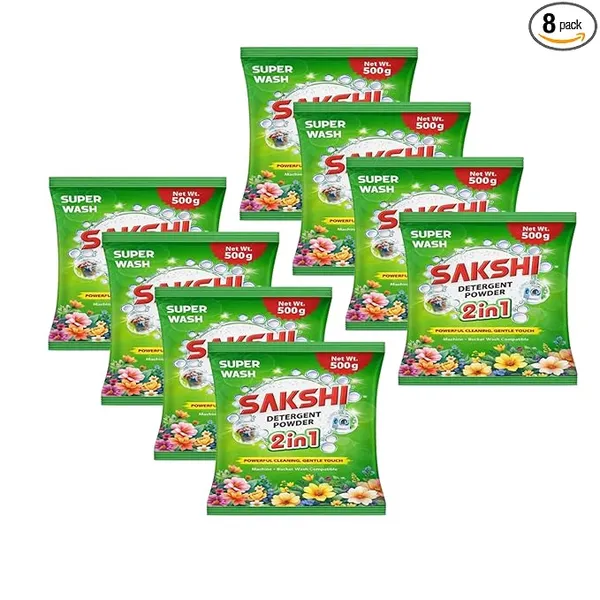 Sakshi_Detergent_Powder_|_500g_|_Pack_of_8