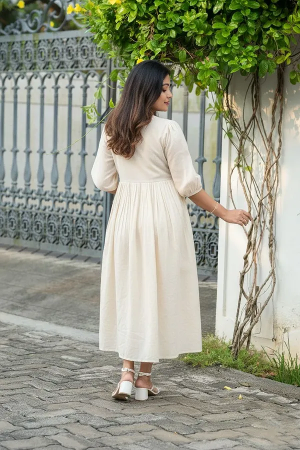 Off_White_Pure_Cotton_Kaftan_Embroidered_Gown_For_Women