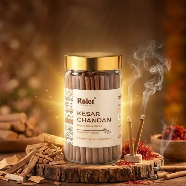 Kesar_Chandan_Dhoop_Sticks_Jar_Charcoal_Free_Sandalwood_&_Kesar_Fragrance_for_Pooja_|_Pack_of_2