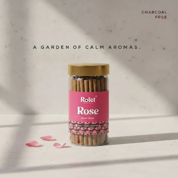 Rose_Dhoop_Sticks_Jar_Charcoal_Free_Fresh_Rose_Fragrance_for_Pooja_&_Relaxation_|_Pack_of_4