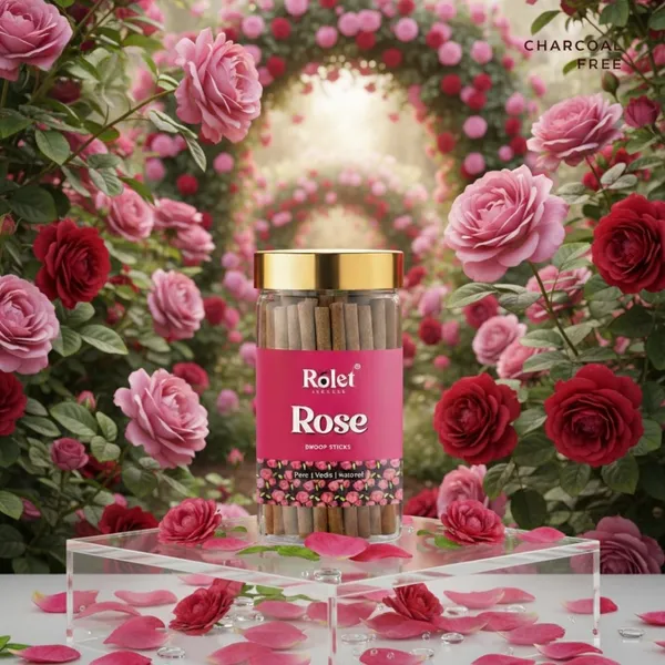 Rose_Dhoop_Sticks_Jar_Charcoal_Free_Fresh_Rose_Fragrance_for_Pooja_&_Relaxation_|_Pack_of_4