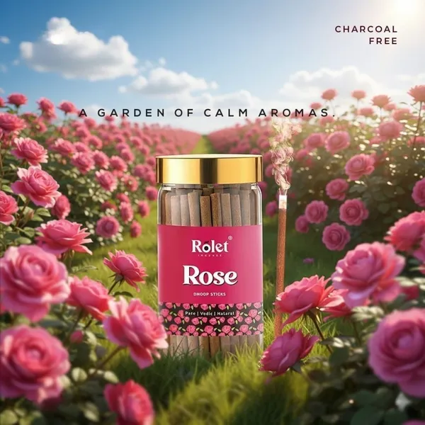 Rose_Dhoop_Sticks_Jar_Charcoal_Free_Fresh_Rose_Fragrance_for_Pooja_&_Relaxation_|_Pack_of_4