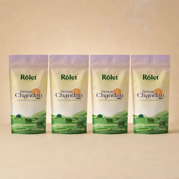 Kesar_Chandan_Herbal_Cow_Dung_Incense_Sticks_Natural_Charcoal_Free_Spiritual_Fragrance_for_Pooja_|_Pack_of_3