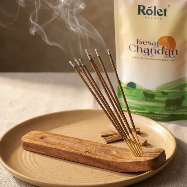 Kesar_Chandan_Herbal_Cow_Dung_Incense_Sticks_Natural_Charcoal_Free_Spiritual_Fragrance_for_Pooja_|_Pack_of_3