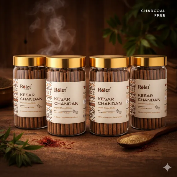 Kesar_Chandan_Dhoop_Sticks_Jar_Charcoal_Free_Sandalwood_&_Kesar_Fragrance_for_Pooja_|_Pack_of_2