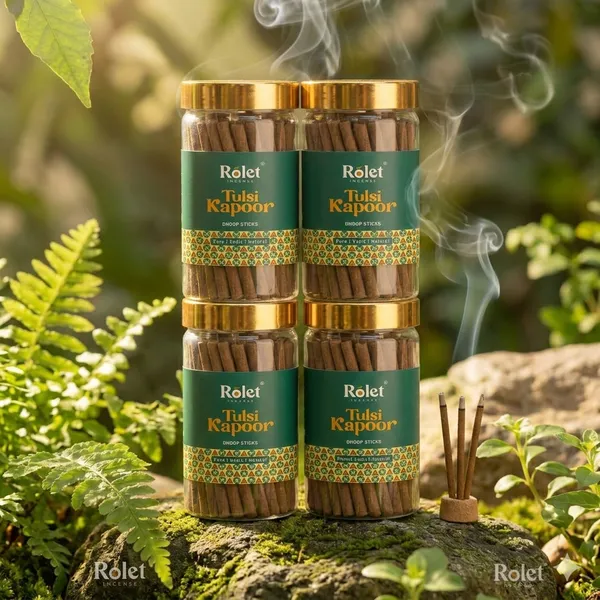 Tulsi_Kapoor_Dhoop_Sticks_Jar_Charcoal_Free_Herbal_Camphor_Aroma_for_Pooja_&_Meditation_|_Pack_of_4