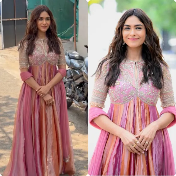 Launching_New_Party_Wear_Look_Pur_Nc_Moss_Gown,Dupatta_&_Bottom_Set
