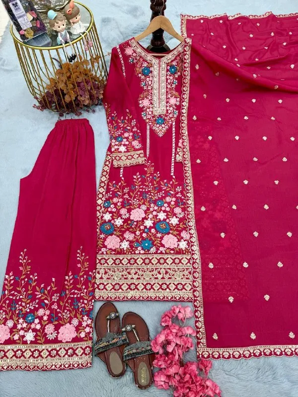 Launching_New__designer_Party_Wear_Look_Pur_Chinon_Silk_Top_Plazzo_&_Dupatta_S
