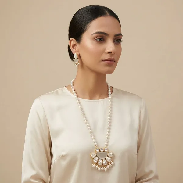 Monalisa_Stone_With_Shell_Pearl_Pendant_Necklace_With_Earring_Set_For_Women_&_Girls