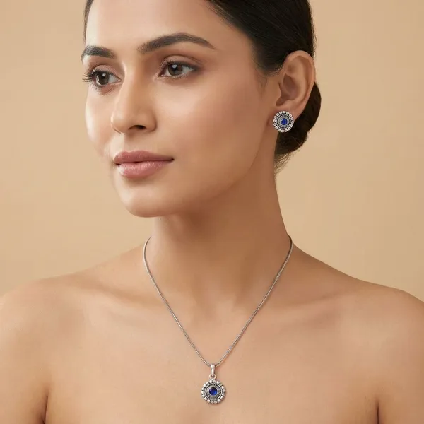 Monalisa_Stone_Oxidize_Pendant_Chain_Necklace_With_Earring_Set_2_For_Women_&_Girls