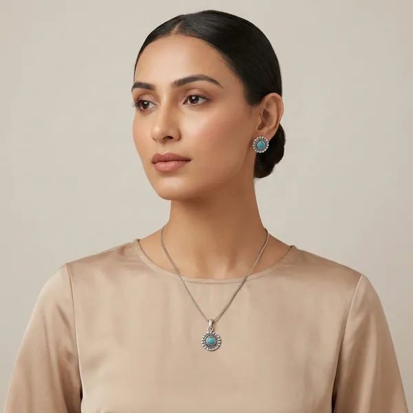 Monalisa_Stone_Oxidize_Pendant_Chain_Necklace_With_Earring_Set_2_For_Women_&_Girls
