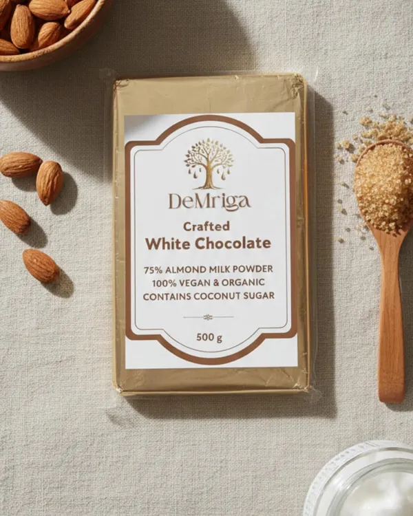 Demriga_Crafted_Dark_Chocolate_And_Demriga_Vegan_Organic_White_Chocolate_75_Cocoa_Powder_100_Vegan_Organic_Contains_Coconut_Sugar_500_Gm_+_500_Gm_Pack_of_2