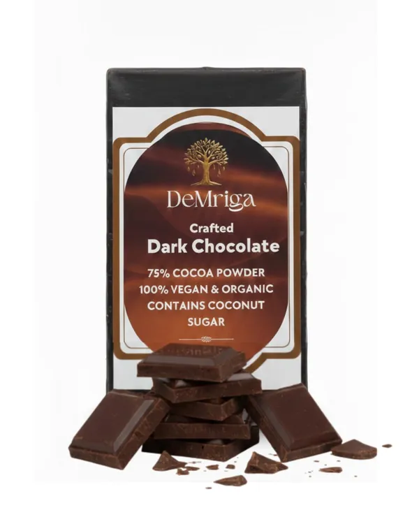 Demriga_Crafted_Dark_Chocolate_75_Cocoa_Powder_100_Vegan_Organic_Contains_Coconut_Sugar_500_G