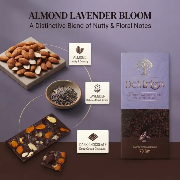 DEMRIGA_Almond_Lavender_Bloom_Dark_Chocolate_Bar_70g