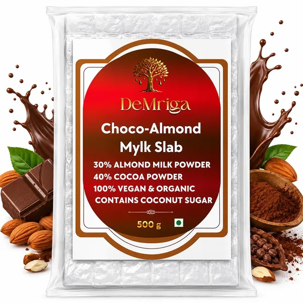 DEMRIGA_Organic_Vegan_Choco-Almond_Mylk_Chocolate_Slab_500g