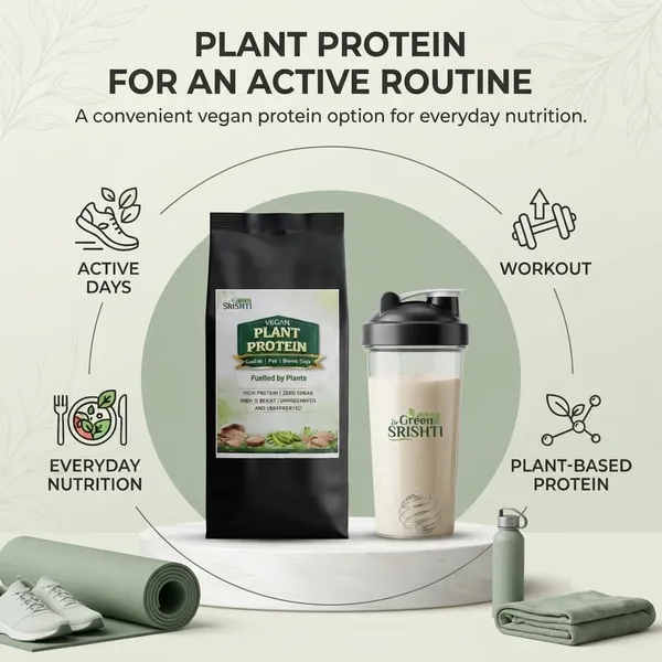 GREEN_SRISHTI_Vegan_Plant_Protein_Powder_Quinoa_Pea_Brown_Rice_200g