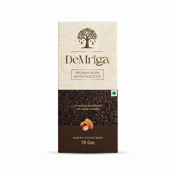 Demriga_Vegan_Organic_White_Chocolate_75_Almond_Milk_Coconut_Sugar_Sweetened_Dairy_Free_Palm_Oil_Free_500G