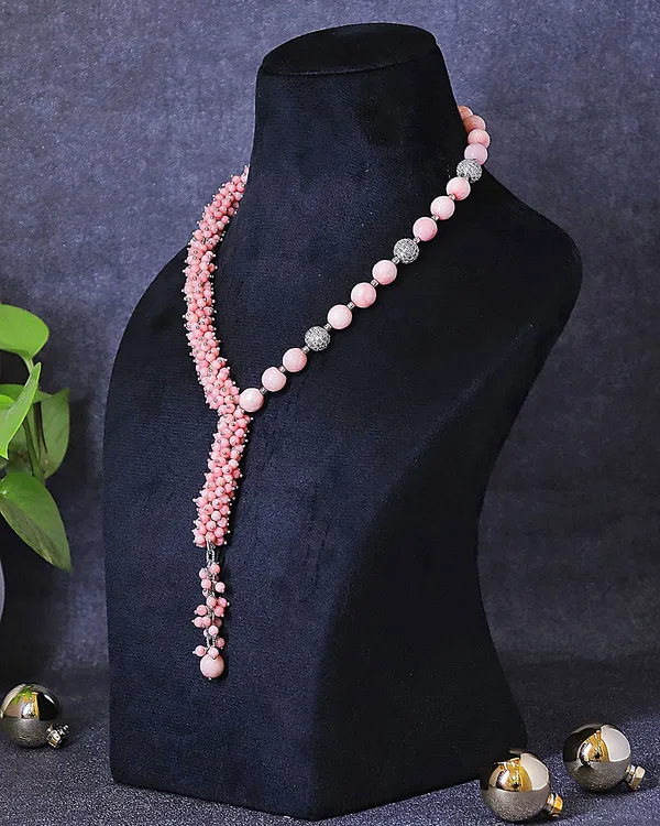 Pink_Earthly_Luxe_Coral_And_Agate_Stones_Necklace