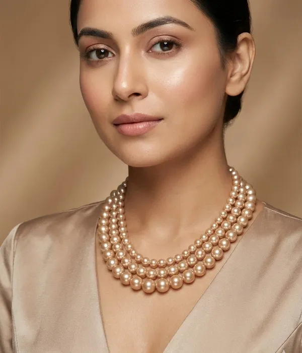 Golden_Eternal_Bond_Golden_Shell_Pearls_Necklace