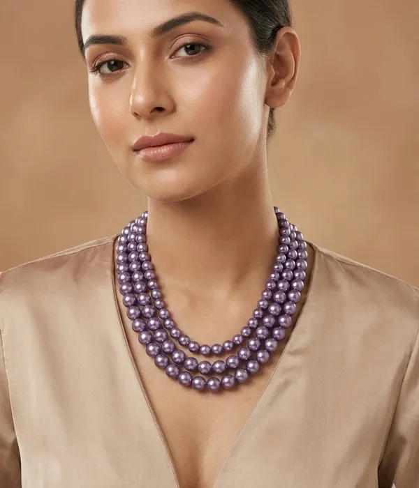 Purple_Eternal_Bond_Purple_Color_Shell_Pearls_Necklace