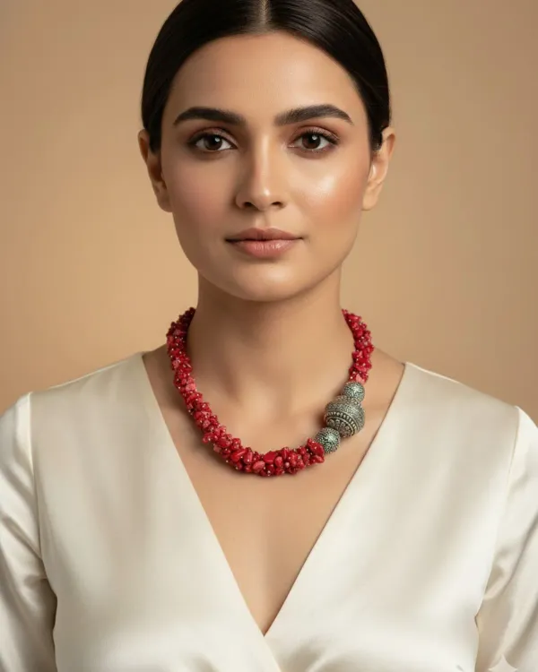 Coral_Drift_Statement_Necklace