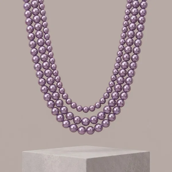 Purple_Eternal_Bond_Purple_Color_Shell_Pearls_Necklace