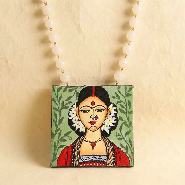 Green_Baroque_Blush_Hand_Painted_Necklace