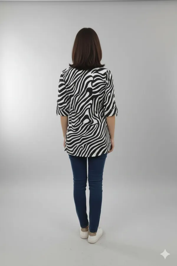 Red_And_White_Rayon_Printed_Round_Neck_Top_For_Women_Pack_Of_2