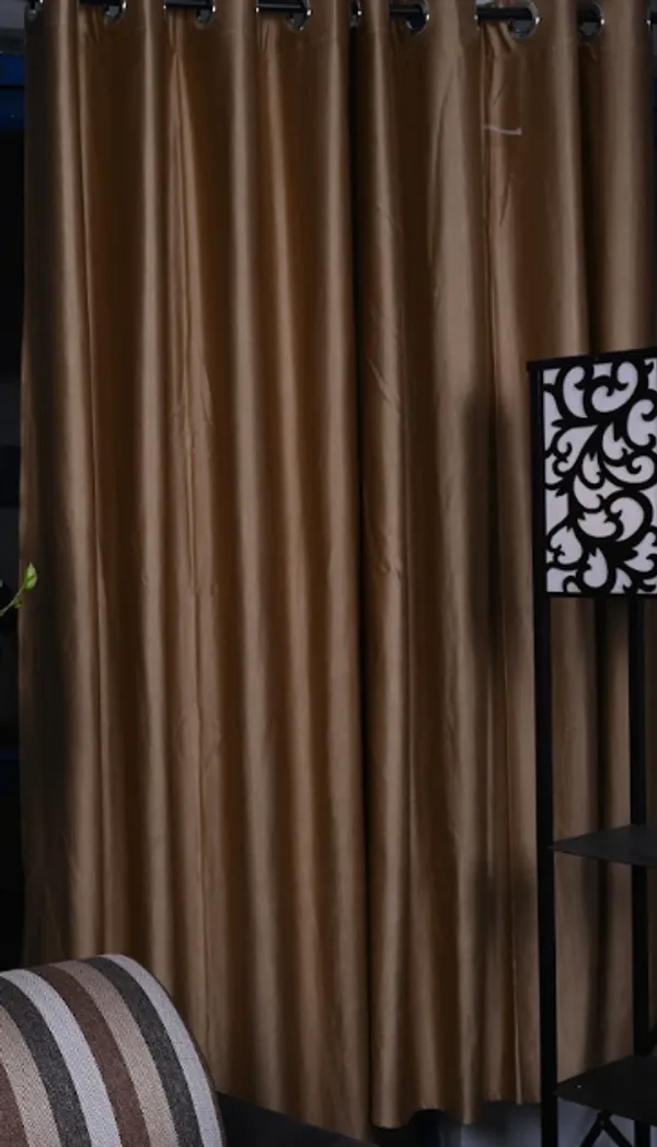 Brown_Polyster_Curtain_For_Home_And_Decor