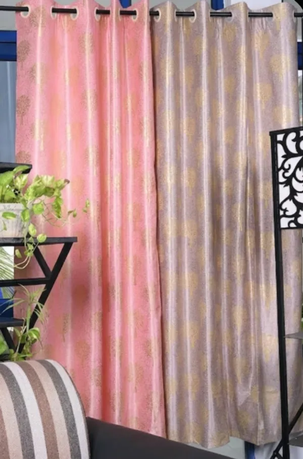 Peach_And_Pink_Polyster_Curtain_For_Home_And_Decor_(Pack_Of_2)